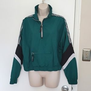 BCBGeneration Cropped Windbreaker Jacket Size L